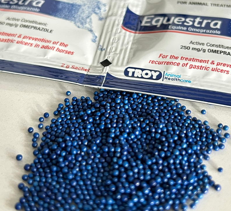 Equestra equine omeprazole granules for gastric ulcer treatment in horses UAE