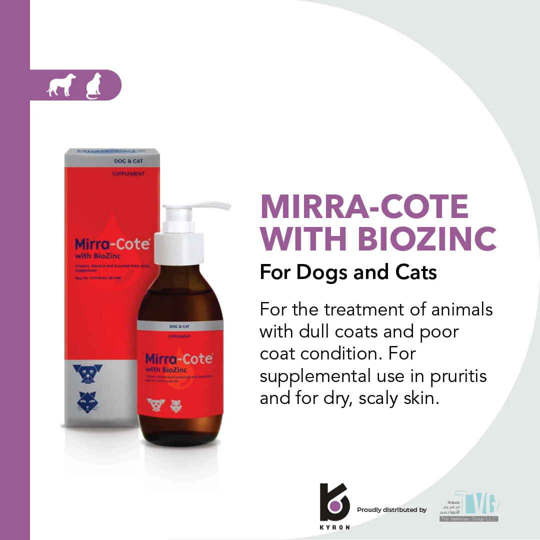 Mirra-Cote® with Biozinc Dietary Supplement 200ml