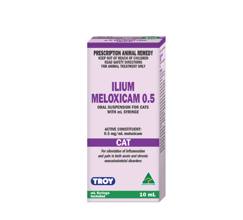 ilium Meloxicam Suspension 0.5 for Cats 10ml