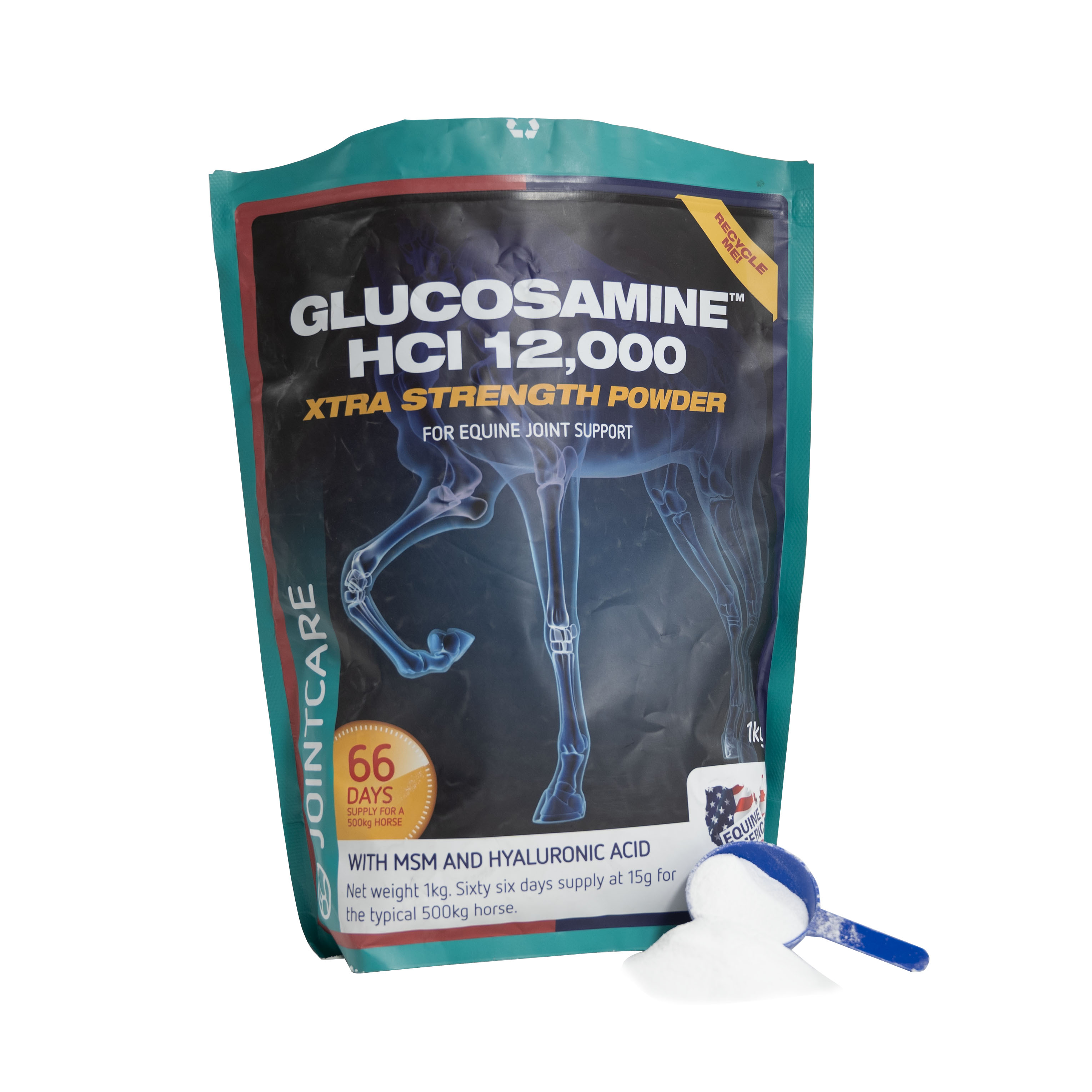 GLUCOSAMINE HCI 12,000 XTRA STRENGTH POWDER 1KG